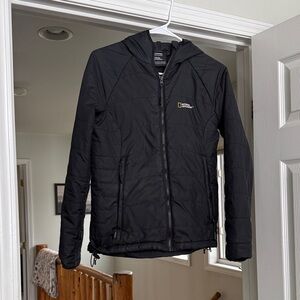 Women’s National Geographic Black Puffer